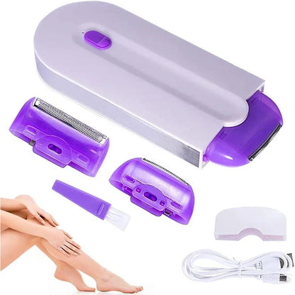 Induction Lady Epilator Laser Painless Hair Removal Device